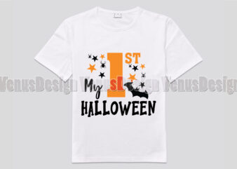 My First Halloween Editable Shirt Design