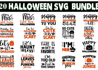 Halloween SVG Design Bundle