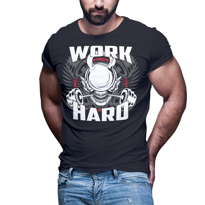 53 Fitness GYM motivation tshirt designs bundle