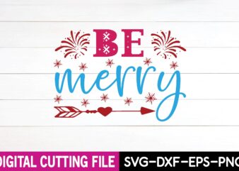 be merry svg design,cut file design