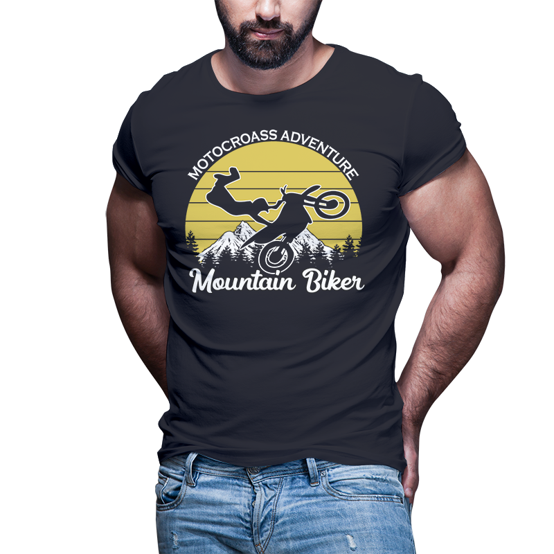 50 Biker tshirt designs bundle editable