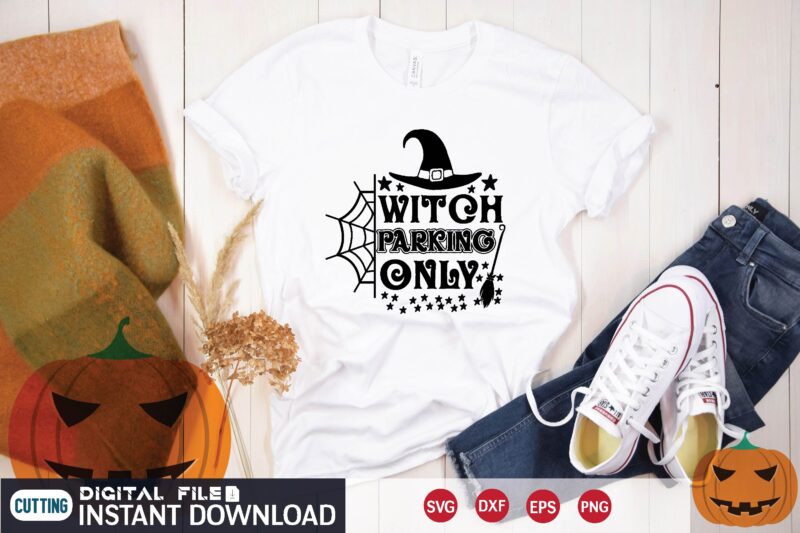 witch parking only svg t shirt