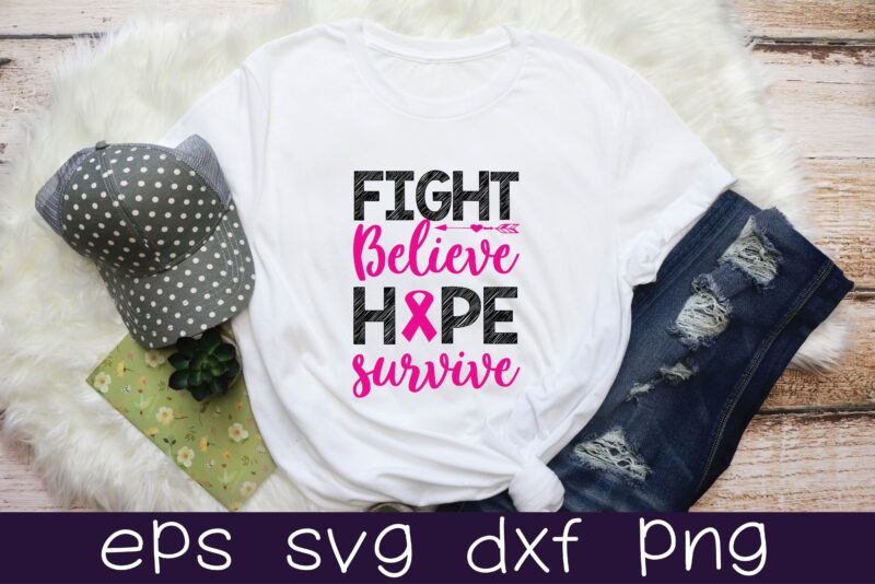 Breast Cancer SVG Bundle For sale!