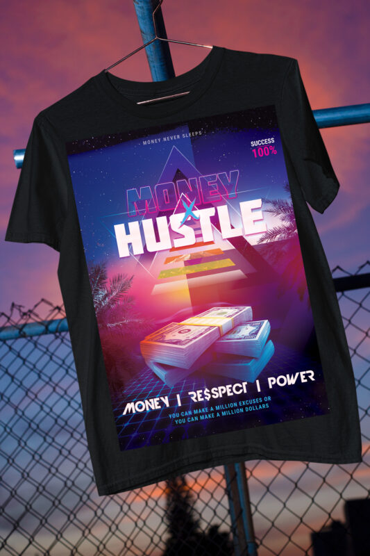 Money / Hustle / Success/ Power / Respect / Millionaire / Entrepreneur / Retro Bundle