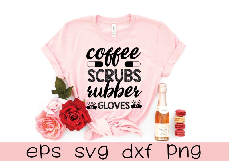 Nurse svg bundle t shirt vector artwork