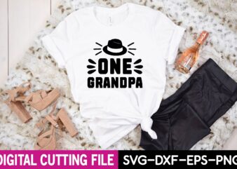 one grandpa svg t shirt
