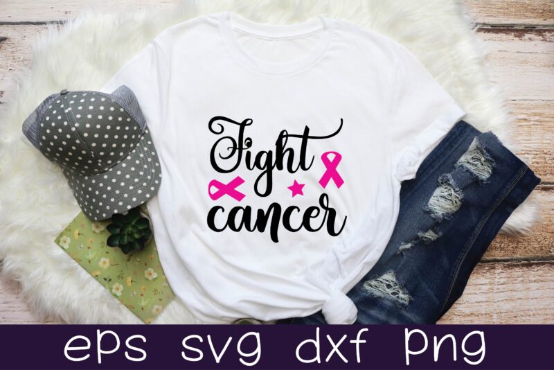 Breast Cancer SVG Bundle For sale!