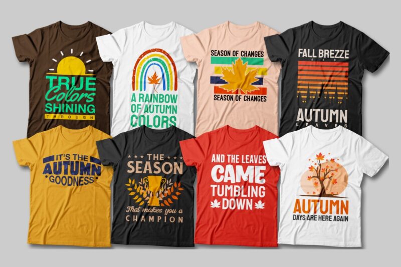 autumn t-shirt designs