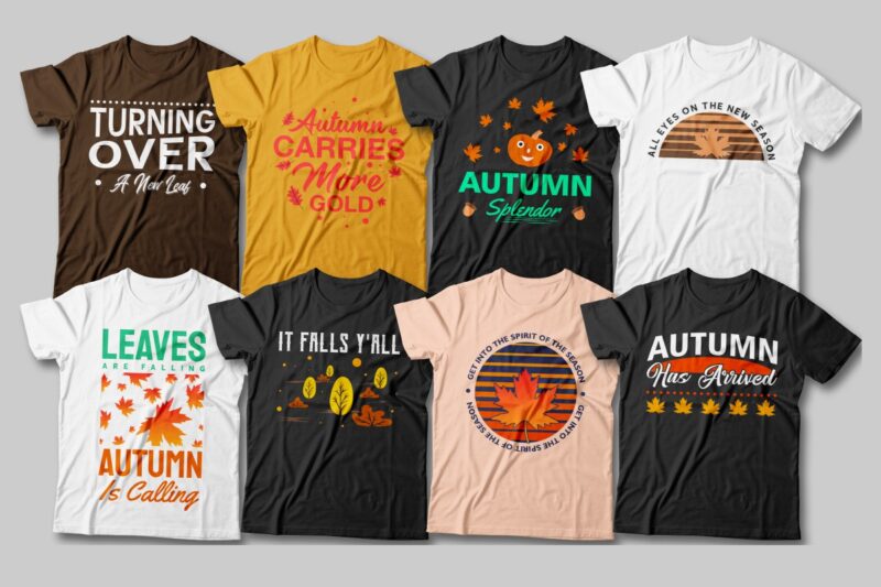 autumn t-shirt designs