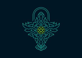 Bird Symmetry Ornament