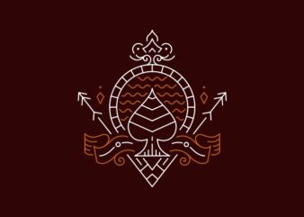 Ace of Spades Decorative Ornament 1