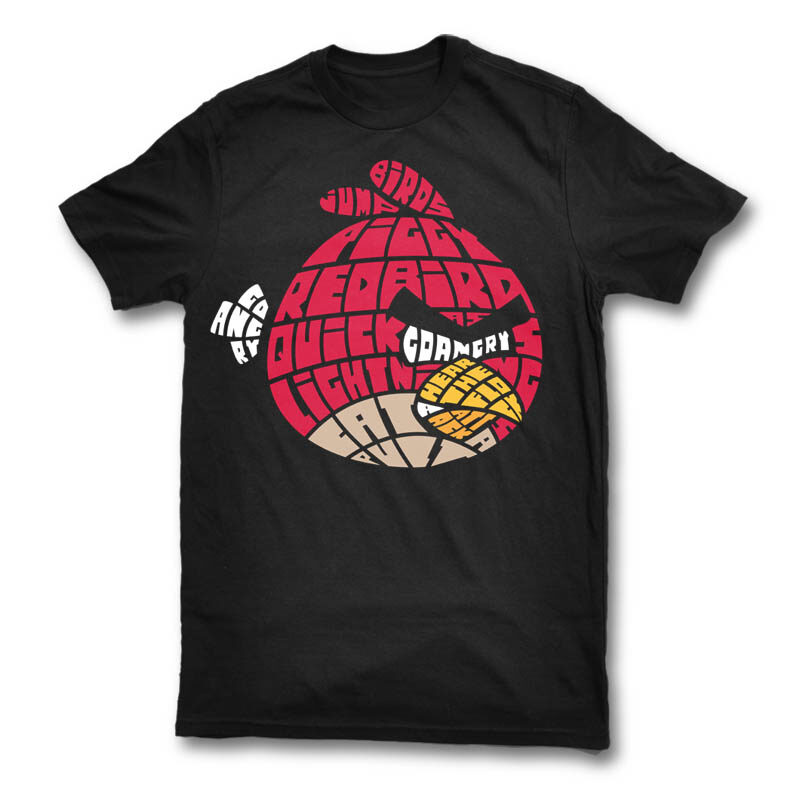 t-shirt vector 60 Calligram Tshirt Designs Bundle