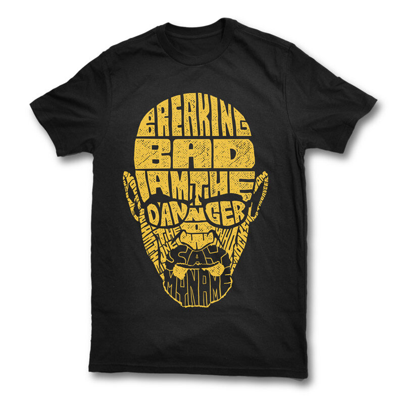 t-shirt vector 60 Calligram Tshirt Designs Bundle