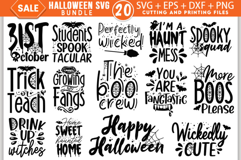 Halloween SVG Bundle