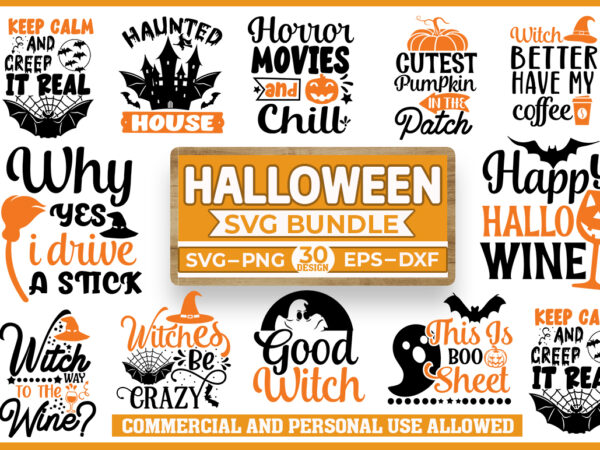 Halloween svg bundle graphic t shirt