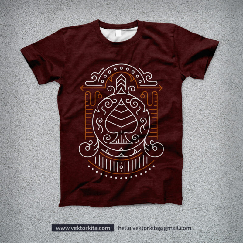 Ace of Spades Decorative Ornament 2