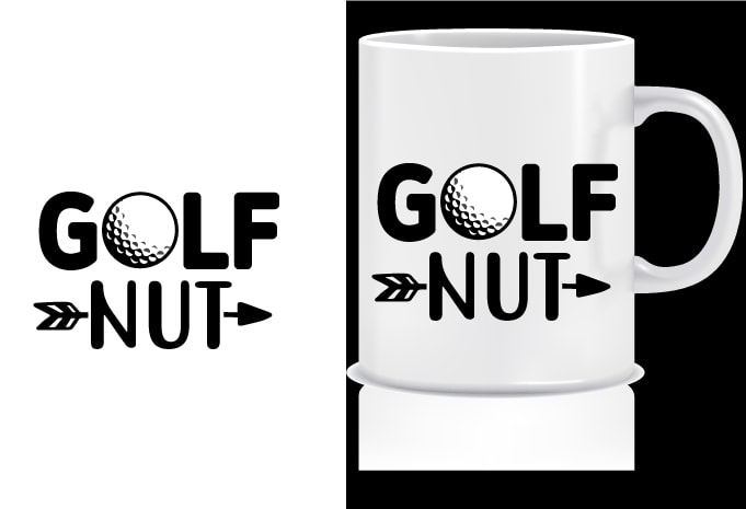 Golf Tournament SVG T shirt Design