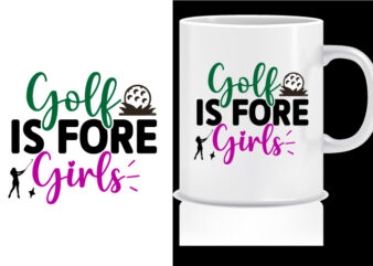 Golf Tournament SVG T shirt Design