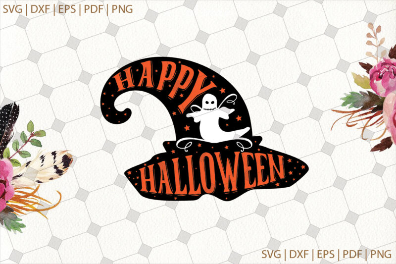 Happy Halloween Gifts, Shirt For Halloween Svg File Diy Crafts Svg Files For Cricut, Silhouette Sublimation Files