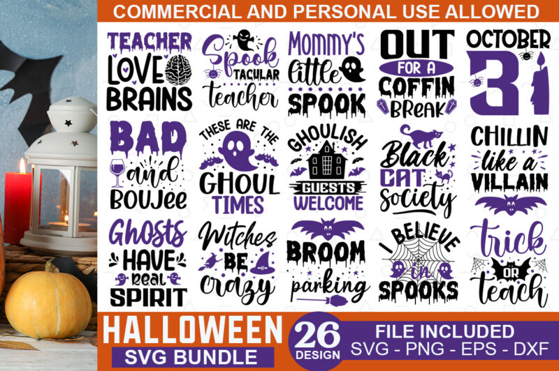 Halloween SVG Bundle