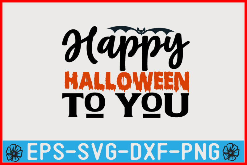 Halloween SVG T shirt design