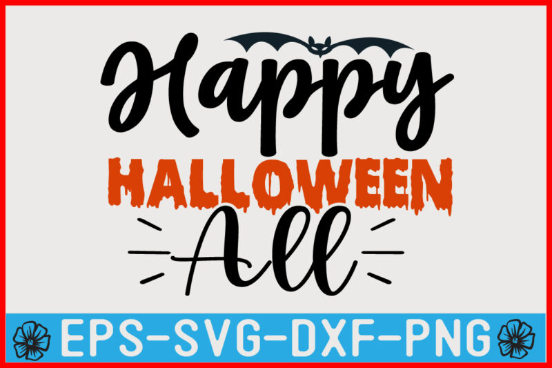 Halloween SVG T shirt design