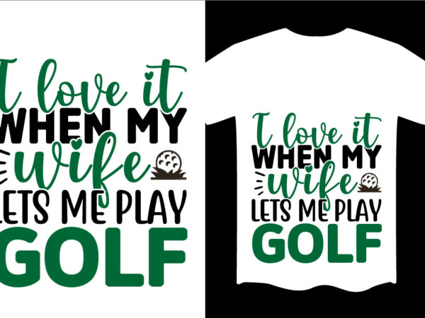 Golf tournament svg t shirt design