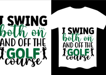 Golf Tournament SVG T shirt Design