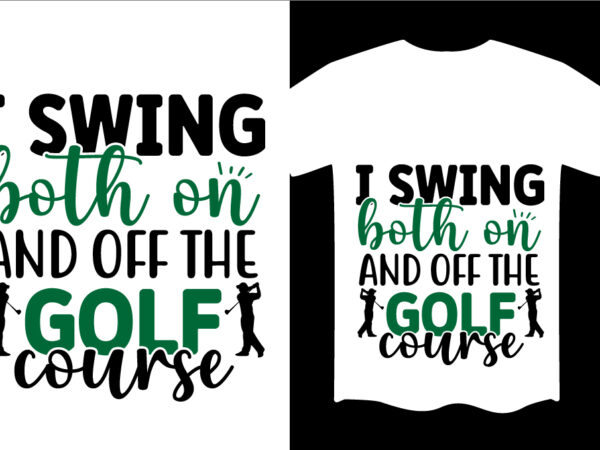 Golf tournament svg t shirt design