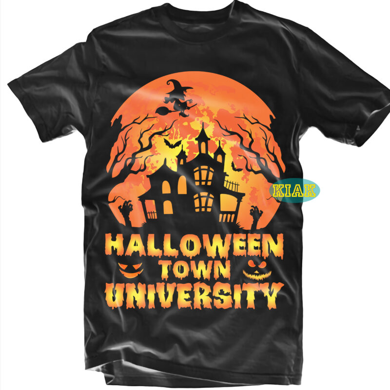 Halloween t shirt design, Halloween Town University Svg, Mysterious and Spooky Svg, Scary horror Halloween Svg, Spooky horror Svg, Halloween Svg, Halloween horror Svg, Witch scary Svg, Witch Svg, Pumpkin