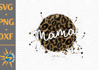 Mama Leopard PNG Digital Files Includes