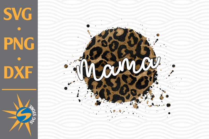 Mama Leopard PNG Digital Files Includes