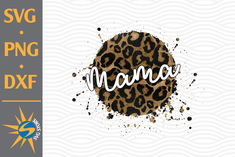 MAMA & MINI |digital design Instant downloadable image black hot pink leopard PNG t-shirt transfer printable