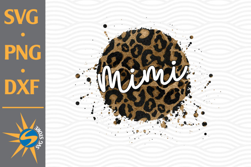 Mimi Leopard PNG Digital Files Includes