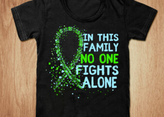 In This Family No One Fights Alone t-shirt design, Cancer shirt, Fights Alone t-shirt, Cancer awareness, Fight cancer tshirt, Funny cancer tshirt, gift cancer, mom cancer, cancer sweatshirts & hoodies