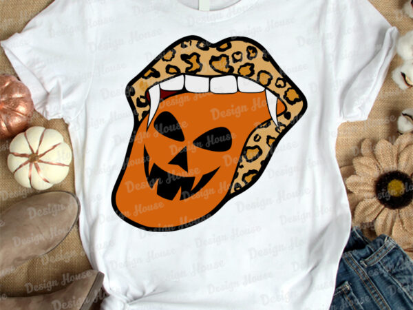 Pampking lip for halloween t-shirt design, halloween svg, pampking lip svg, pampking lip shirt, lip pumpkin halloween tongue mouth shirt, leopard lips halloween t shirt, pumpkin tongue halloween sweatshirts &