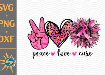 Peace Love Sunshine PNG Digital Files Includes