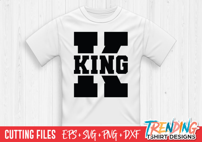 King SVG T-Shirt Design