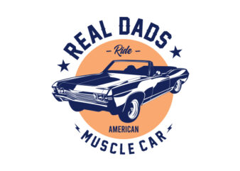 Real dads ride muscle car #3