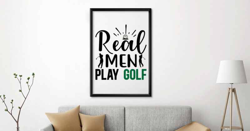 Golf Tournament SVG T shirt Design