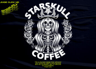 STARSKULL HALLOWEEN COFFE BRAND PARODY
