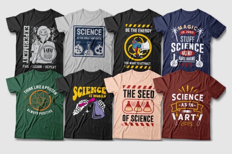 science t-shirt designs