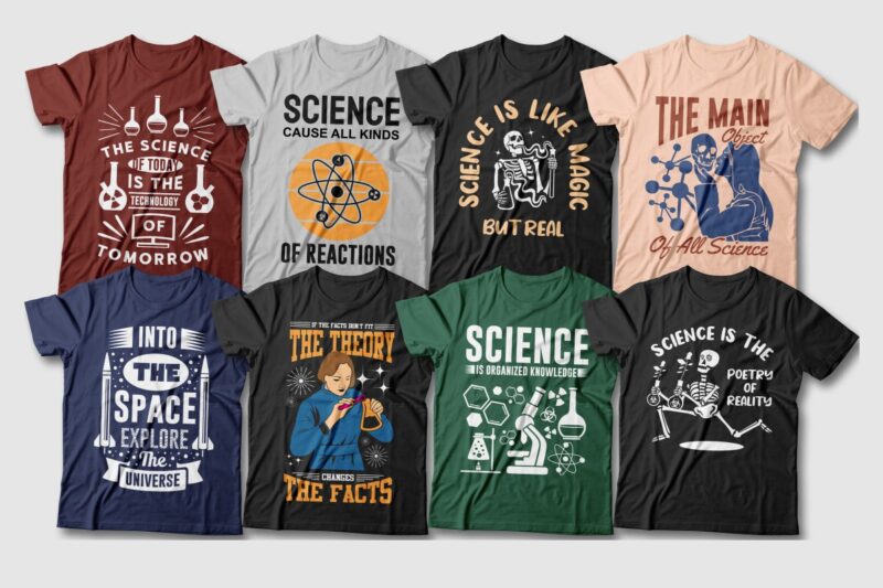 science t-shirt designs