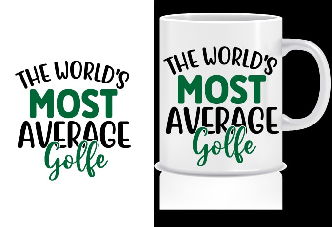 Golf Tournament SVG T shirt Design