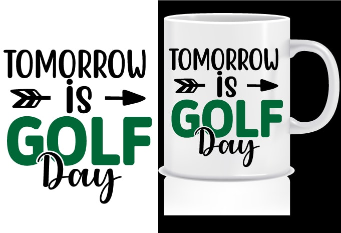 Golf Tournament SVG T shirt Design