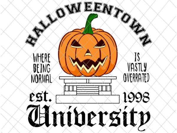 Halloweentown University 1998 Svg, Funny Halloween 1998 Svg, Halloween