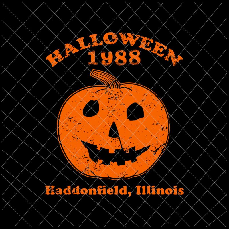 Halloween 1978 Pumkin svg, Halloween 1978 holiday spooky gift myers pumpkin haddonfield lllinols, Halloween svg, Pumkin svg, haddonfield lllinols