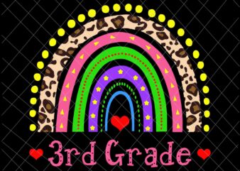 3rd Grade Teacher Svg, Funny Rainbow Lover Back To School Svg, Back To School 3rd Grade Svg, Team 3rd Grade Svg, 3rd Grade Svg