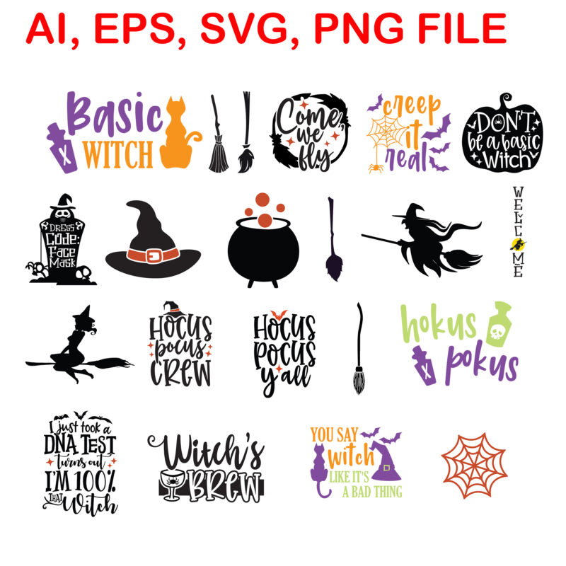 Bundle halloween, bundle halloween svg, halloween svg, halloween design, ghost vector, ghost svg, halloween 2021 pumpkin svg, halloween 2021 svg, hocus pocus svg, boo svg, witch svg, pumpkin svg, halloween