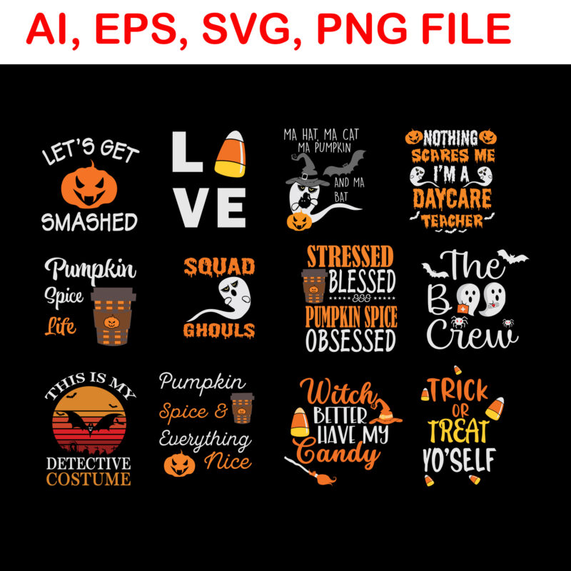 Bundle halloween, bundle halloween svg, halloween svg, halloween design, ghost vector, ghost svg, halloween 2021 pumpkin svg, halloween 2021 svg, hocus pocus svg, boo svg, witch svg, pumpkin svg, halloween